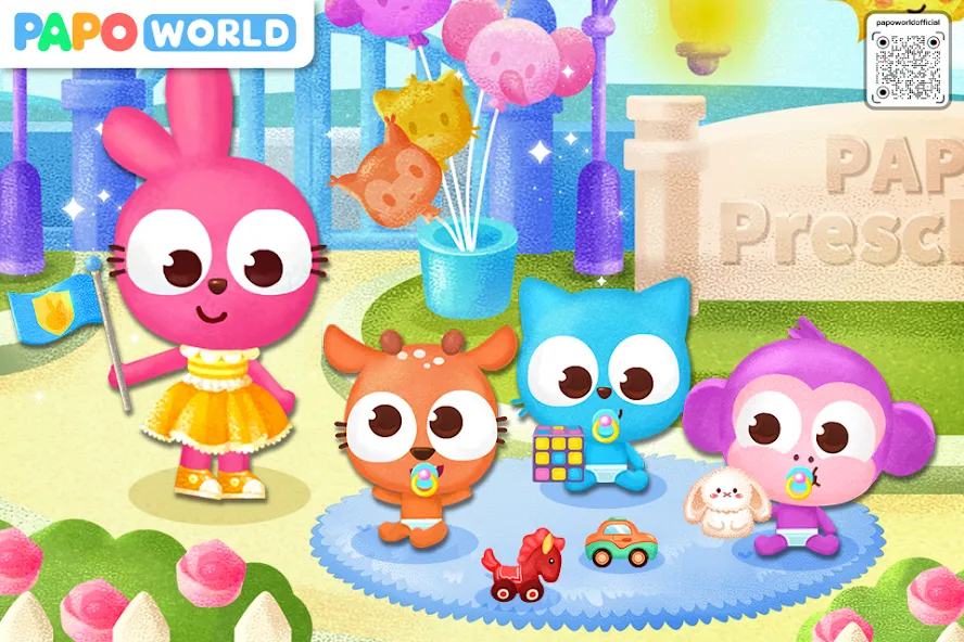 Papo Town Preschool  [МОД Меню] Screenshot 5