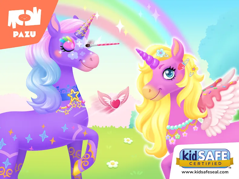 My Unicorn dress up for kids  [МОД Unlimited Money] Screenshot 5