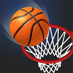 Взломанная Dunk Stroke-3D Basketball (Дунк Строк)  [МОД Бесконечные деньги] - последняя версия apk на Андроид