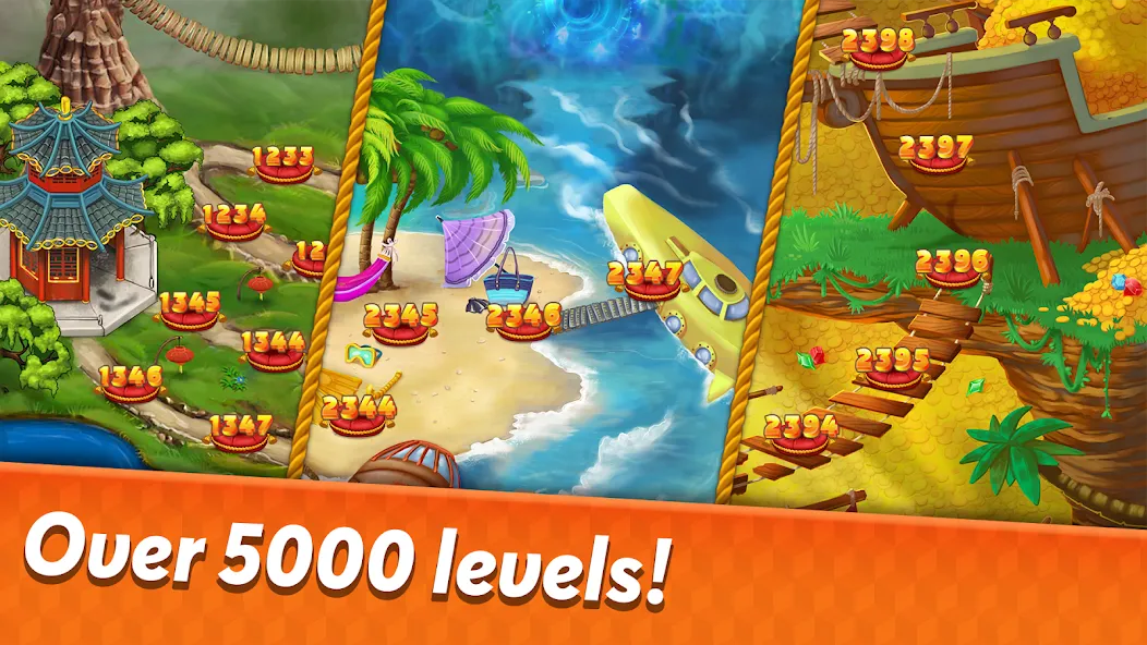 Indy Cat 2: Match 3 game  [МОД Много монет] Screenshot 5