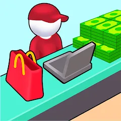 Скачать взломанную My Mini Mall: Mart Tycoon Game  [МОД Много монет] - стабильная версия apk на Андроид