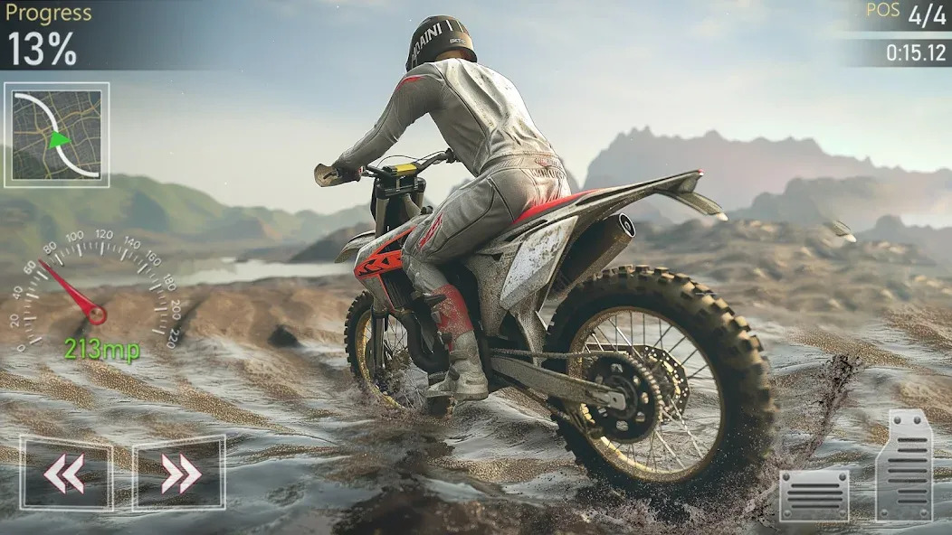 Motocross MX Dirt Bike Games  [МОД Бесконечные монеты] Screenshot 3