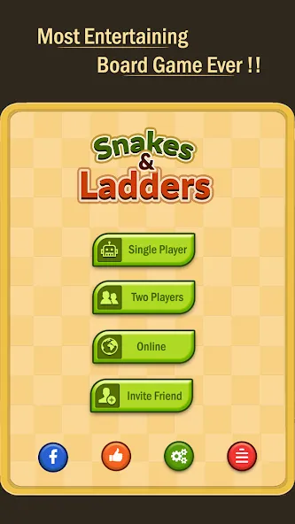 Snakes & Ladders: Online Dice!  [МОД Бесконечные деньги] Screenshot 1