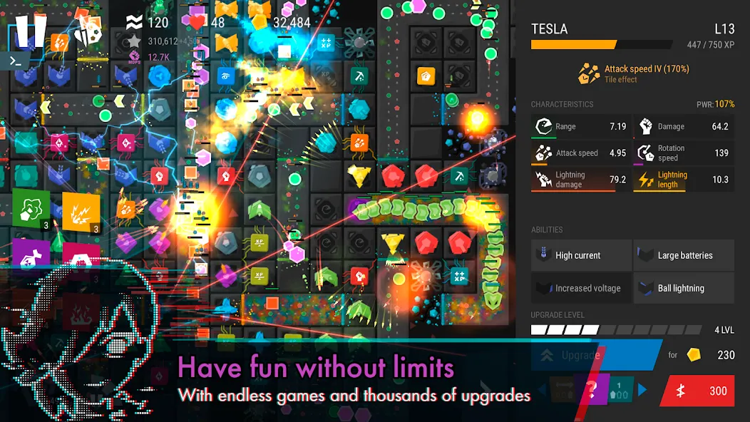 Infinitode 2 - Tower Defense (Инфинитод 2)  [МОД Unlimited Money] Screenshot 5