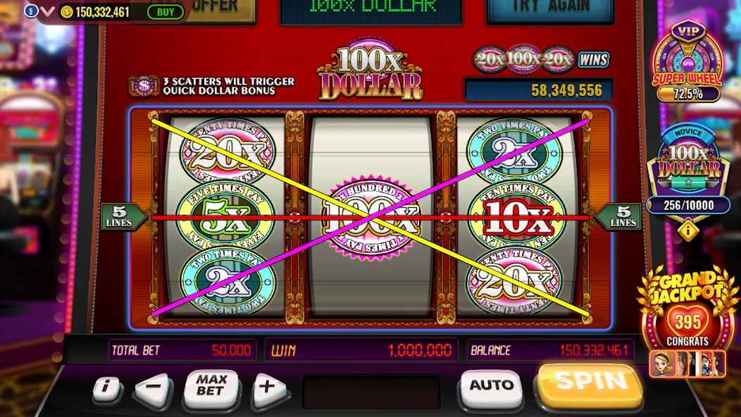 Vegas Live Slots: Casino Games (Вегас Лайв Слотс)  [МОД Menu] Screenshot 1