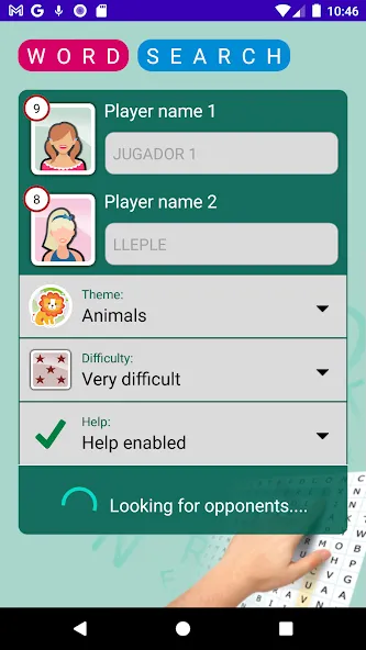 Word search (Сопа де летрас)  [МОД Бесконечные монеты] Screenshot 2