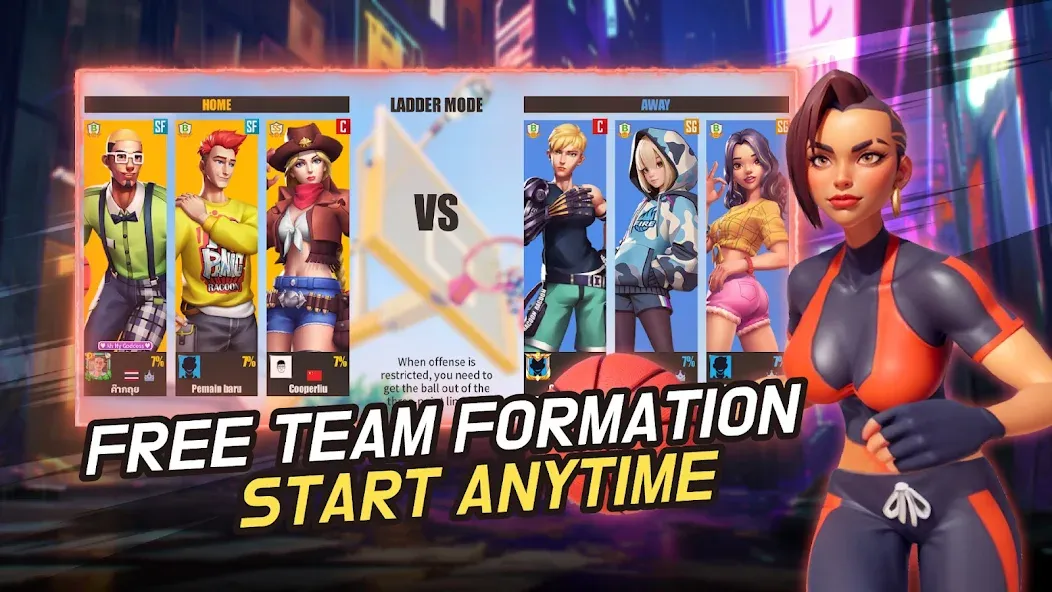 Streetball Allstar (тритбол Оллстар)  [МОД Menu] Screenshot 4