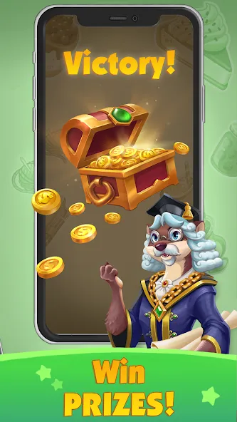 Words with Prof. Wisely  [МОД Бесконечные деньги] Screenshot 4