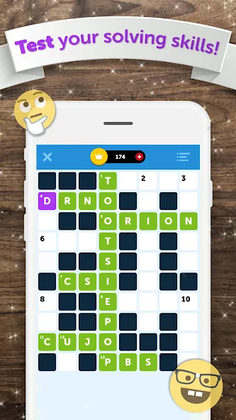 Crossword Quiz (Кроссворд Квиз)  [МОД Много денег] Screenshot 1