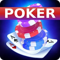 Взломанная Poker Offline: Texas Holdem  [МОД Menu] - полная версия apk на Андроид