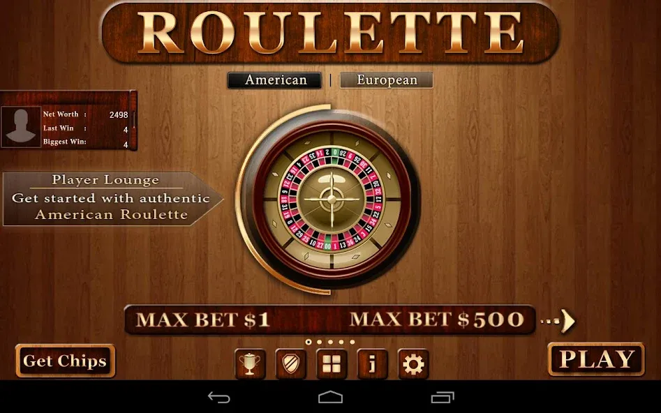 Roulette - Casino Style! (Рулетка)  [МОД Много денег] Screenshot 4