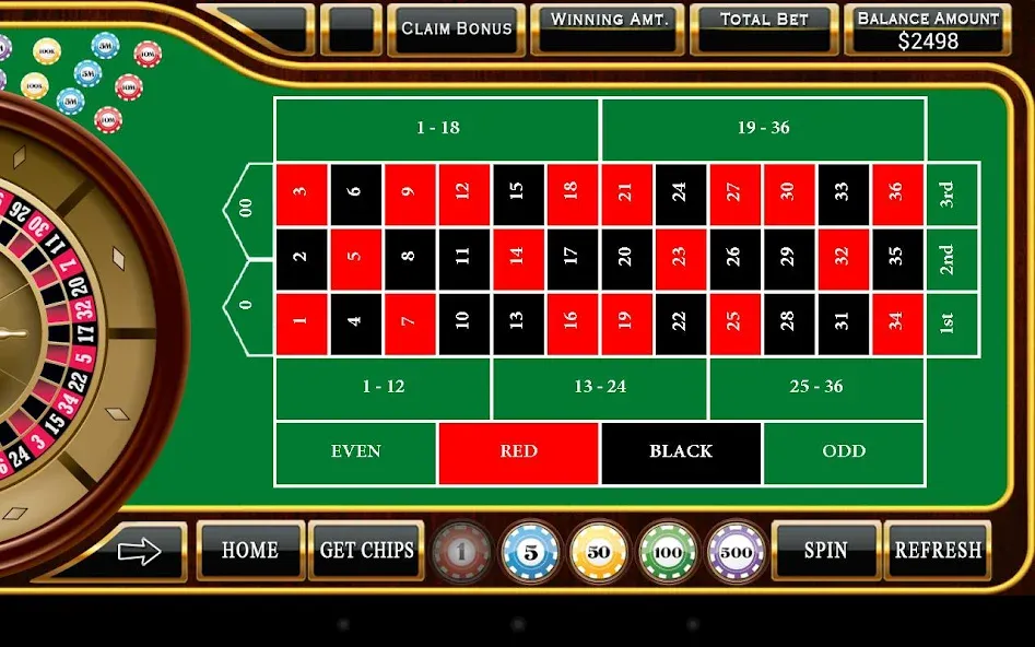 Roulette - Casino Style! (Рулетка)  [МОД Много денег] Screenshot 5