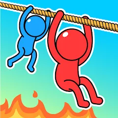 Скачать взломанную Rope Puzzle (Роуп Паззл)  [МОД Много денег] - стабильная версия apk на Андроид
