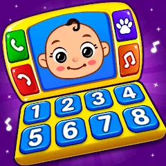 Скачать взломанную Baby Games: Piano & Baby Phone (Бейби Геймс)  [МОД Меню] - стабильная версия apk на Андроид