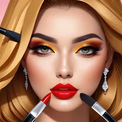 Взлом Fashion Artist: Makeup Game  [МОД Unlocked] - стабильная версия apk на Андроид