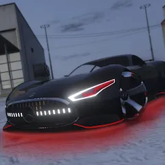 Скачать взломанную Drive Mercedes Benz Vision Car (Драйв Мерседес Бенц Вижн Кар)  [МОД Все открыто] - стабильная версия apk на Андроид