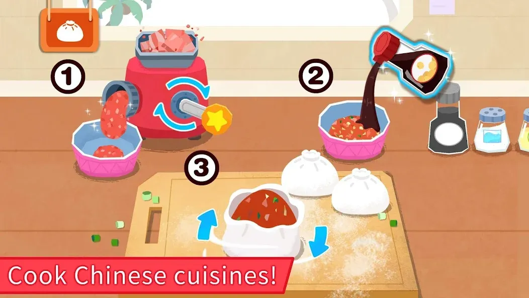 Baby Panda's Breakfast Cooking  [МОД Mega Pack] Screenshot 4