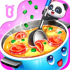 Взлом Baby Panda's Kitchen Party  [МОД Menu] - полная версия apk на Андроид