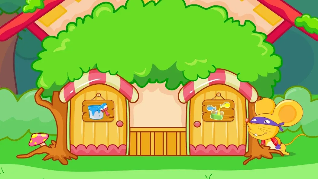 Baby Panda's Color Mixing  [МОД Бесконечные деньги] Screenshot 5