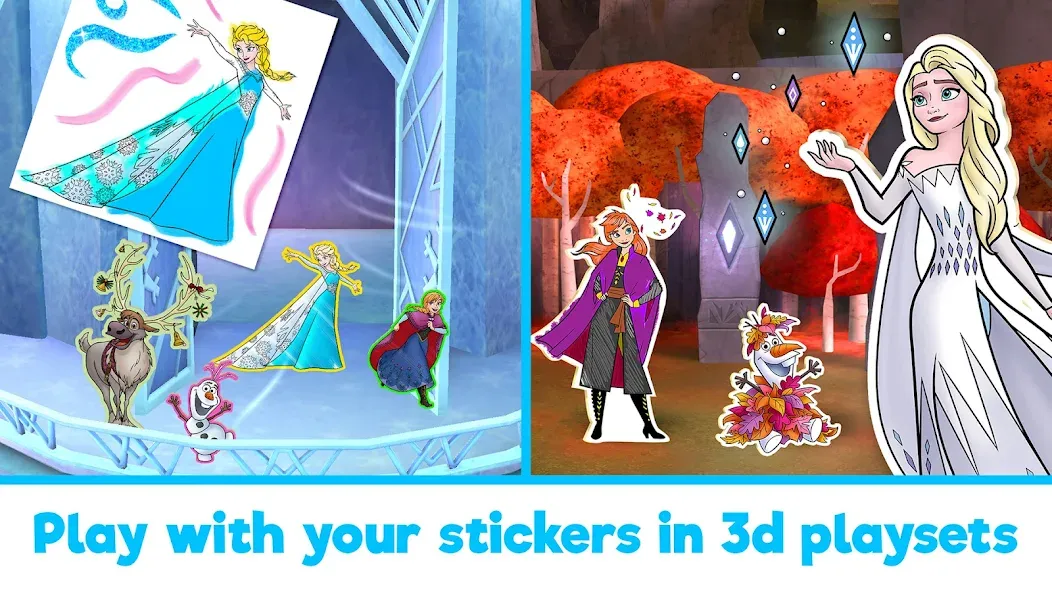 Disney Coloring World (Дисней)  [МОД Mega Pack] Screenshot 3