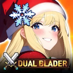 Скачать взломанную Dual Blader : Idle Action RPG (Дуал Блейдер)  [МОД Много денег] - последняя версия apk на Андроид