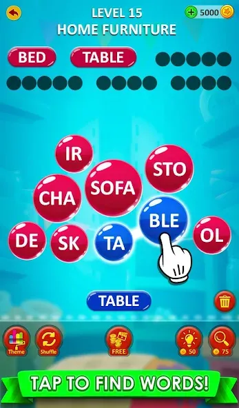 Word Game 2024 - Word Connect (Ворд Гейм 2023)  [МОД Menu] Screenshot 4