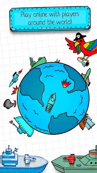 Sink the Fleet - Sea War  [МОД Unlocked] Screenshot 5