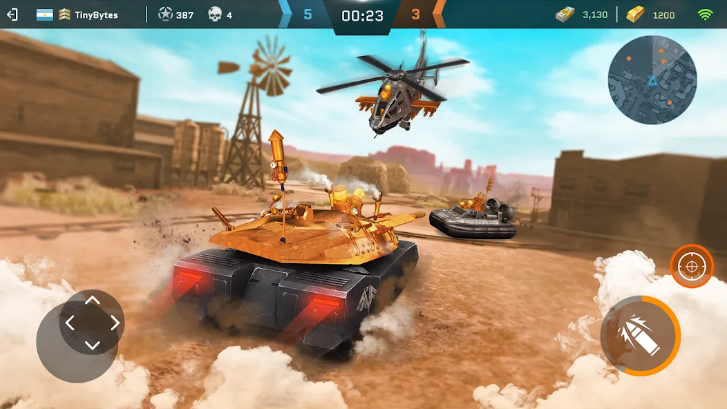 Massive Warfare: Tanks PvP War (Массовая война)  [МОД Меню] Screenshot 5