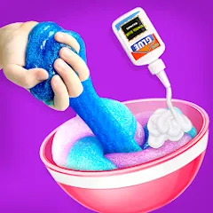 Взломанная Make Fluffy Slime Maker Game  [МОД Unlimited Money] - стабильная версия apk на Андроид