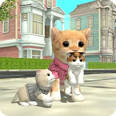 Скачать взлом Cat Sim Online: Play with Cats  [МОД Все открыто] - полная версия apk на Андроид
