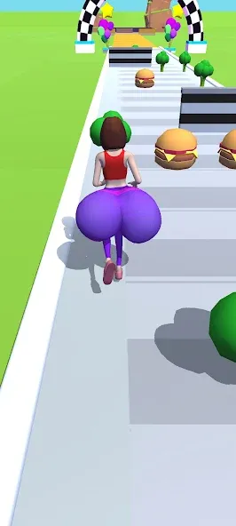 Twerk Race 3D: Belly Body Run (Тверк Рейс 3D)  [МОД Много денег] Screenshot 4