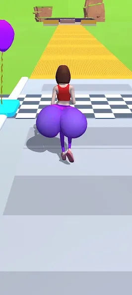 Twerk Race 3D: Belly Body Run (Тверк Рейс 3D)  [МОД Много денег] Screenshot 5