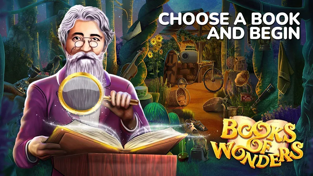Books of Wonder Hidden Objects  [МОД Unlimited Money] Screenshot 1