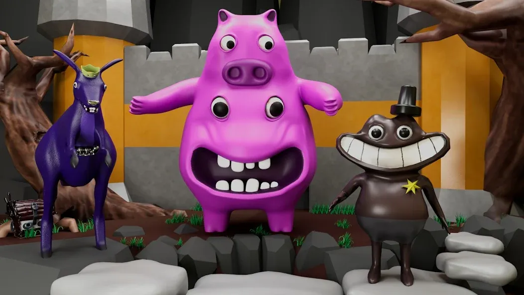 Green Monster Life Challenge 4 (Грин Монстер Лайф Челлендж 4)  [МОД Все открыто] Screenshot 2