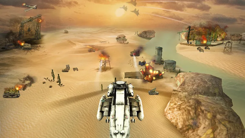Gunship Strike 3D  [МОД Menu] Screenshot 1