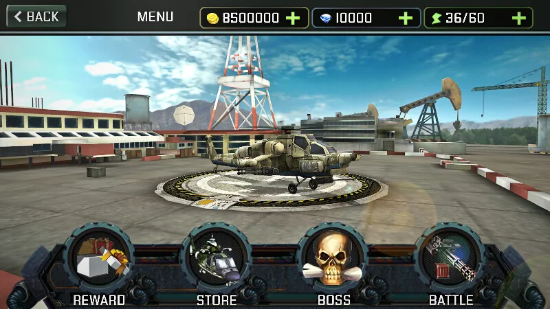 Gunship Strike 3D  [МОД Menu] Screenshot 3