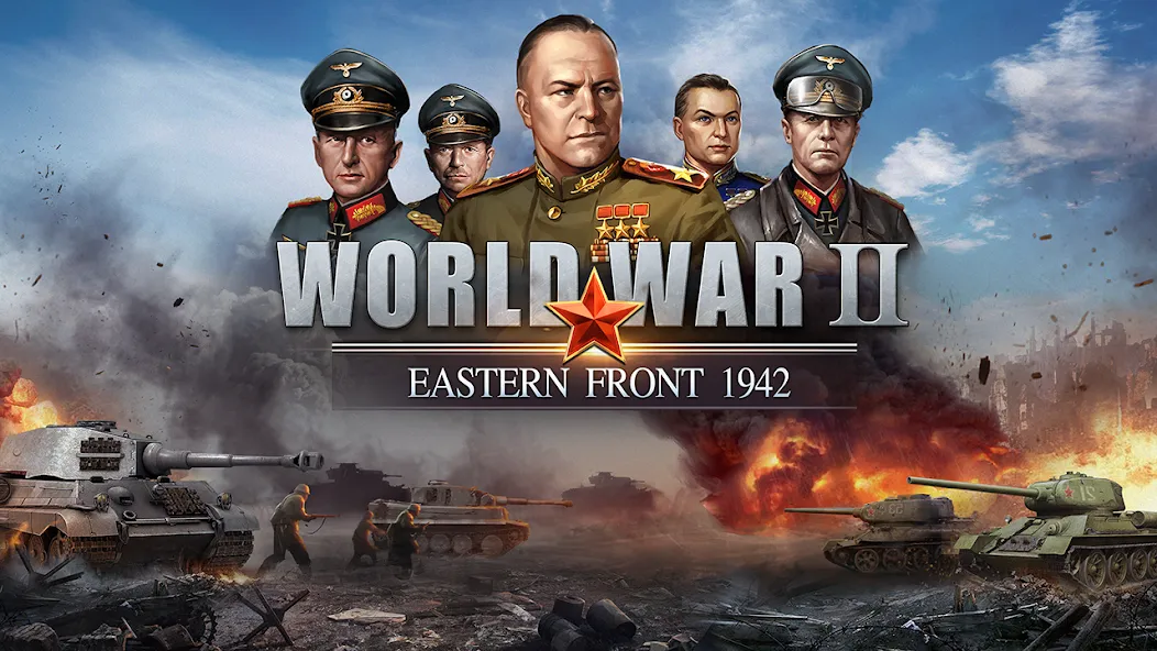 World War 2:WW2 Strategy Games (Вторая мировая война)  [МОД Все открыто] Screenshot 1