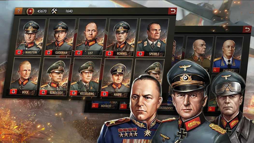 World War 2:WW2 Strategy Games (Вторая мировая война)  [МОД Все открыто] Screenshot 2