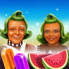 Взломанная Wonka's World of Candy Match 3  [МОД Unlimited Money] - полная версия apk на Андроид