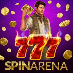Взлом SpinArena Online Casino Slots (СпинАрена Онлайн Казино Слоты)  [МОД Unlimited Money] - последняя версия apk на Андроид