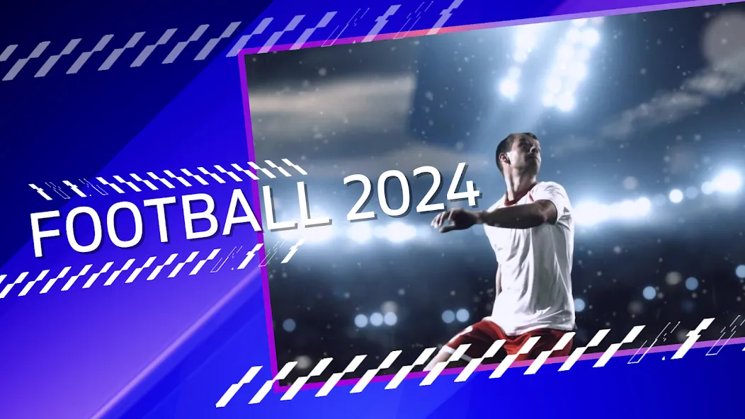Football 24 (Футбол 23)  [МОД Все открыто] Screenshot 1
