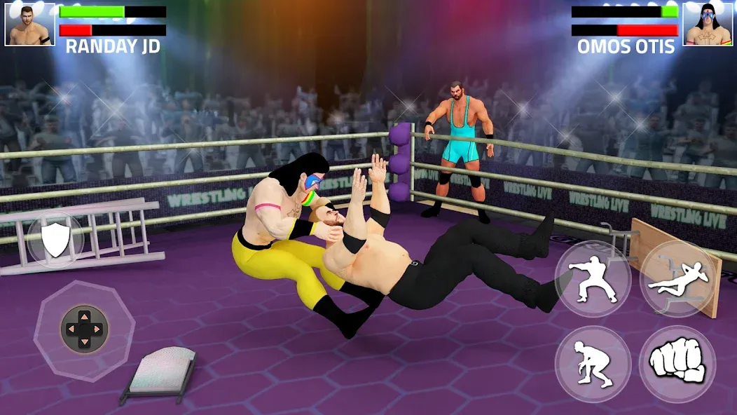 Tag Team Wrestling Game (Таг Тим Реслинг Гейм)  [МОД Menu] Screenshot 4