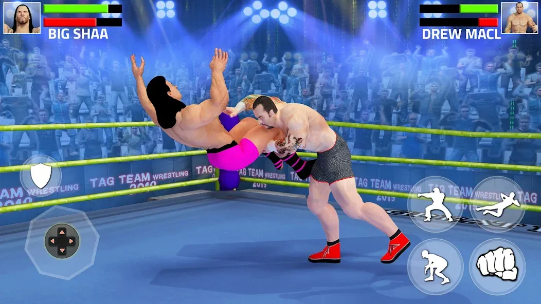 Tag Team Wrestling Game (Таг Тим Реслинг Гейм)  [МОД Menu] Screenshot 5