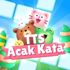 Взлом Acak Kata - Teka Teki Silang (Ацак Ката)  [МОД Много монет] - стабильная версия apk на Андроид