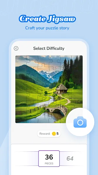 Fantasy Jigsaw - HD Puzzle (Фэнтези Пазл)  [МОД Unlimited Money] Screenshot 5