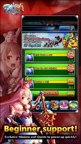 Grand Summoners - Anime RPG (Гранд Саммонерс)  [МОД Меню] Screenshot 5