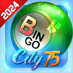 Взломанная Bingo City 75 : Bingo & Slots (Бинго Сити 75)  [МОД Меню] - последняя версия apk на Андроид