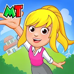 Взломанная My Town World - Mega Doll City (Май Таун)  [МОД Menu] - полная версия apk на Андроид