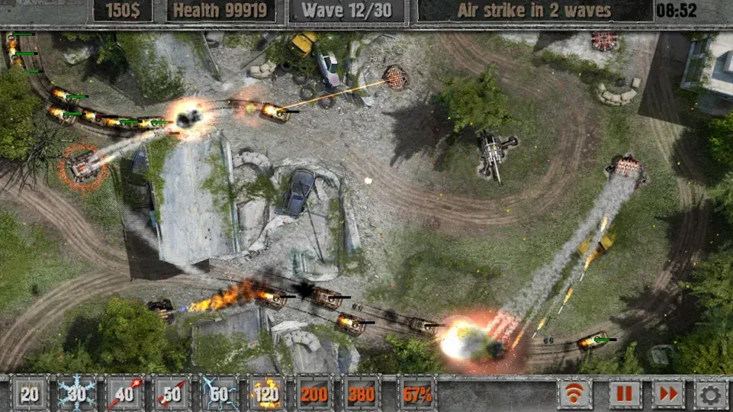 Defense Zone 2 HD Lite (Дефенс Зон 2  Лайт)  [МОД Много монет] Screenshot 1