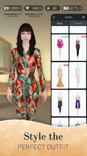 Fashion Nation: Style & Fame (Фэшн Нэйшн)  [МОД Бесконечные монеты] Screenshot 4